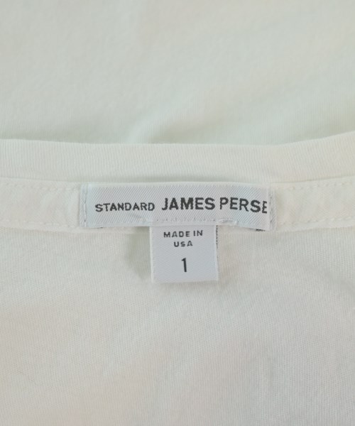 JAMES PERSE（ジェームスパース）Tシャツ・カットソー 白 サイズ:1(M位) レディース/2200691160122