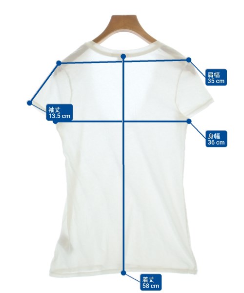 JAMES PERSE（ジェームスパース）Tシャツ・カットソー 白 サイズ:1(M位) レディース/2200691160122