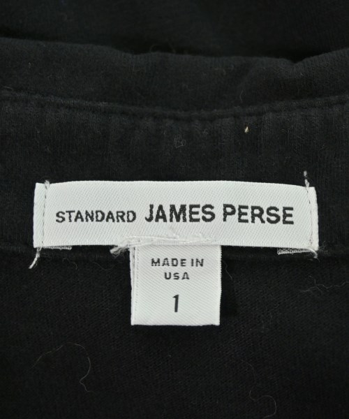 JAMES PERSE（ジェームスパース）ポロシャツ 黒 サイズ:1(M位) レディース/2200695937591