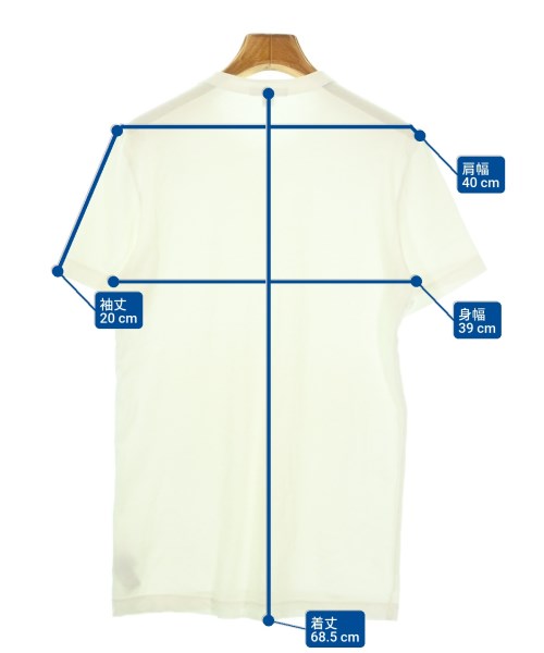 JAMES PERSE（ジェームスパース）Tシャツ・カットソー 白 サイズ:00(S位) レディース/2200698747104