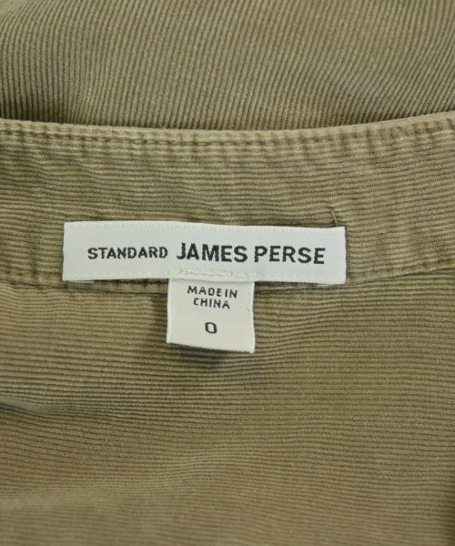 JAMES PERSE（ジェームスパース）カジュアルシャツ 茶 サイズ:0(S位) レディース/2200700749041
