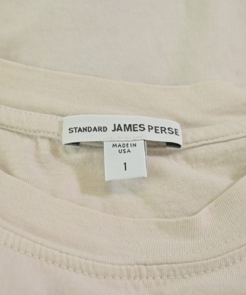 JAMES PERSE（ジェームスパース）Tシャツ・カットソー ベージュ サイズ:1(M位) レディース/2200646673271