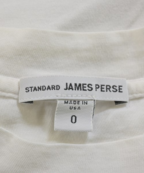 JAMES PERSE（ジェームスパース）Tシャツ・カットソー 白 サイズ:0(S位) レディース/2200648404088