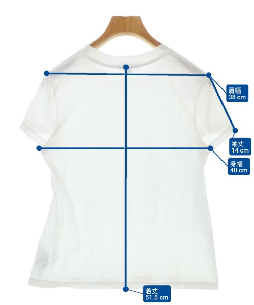 JAMES PERSE（ジェームスパース）Tシャツ・カットソー 白 サイズ:0(S位) レディース/2200648404088