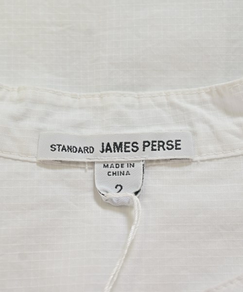 JAMES PERSE（ジェームスパース）カジュアルシャツ 白 サイズ:2(L位) レディース/2200709882039