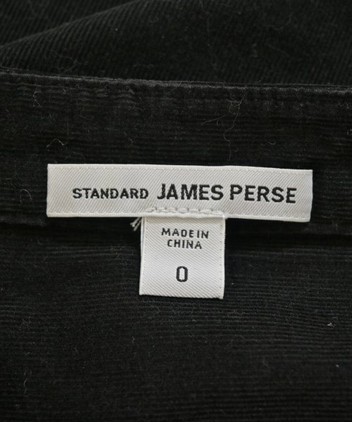 JAMES PERSE（ジェームスパース）カジュアルシャツ 黒 サイズ:0(S位) レディース/2200709882244