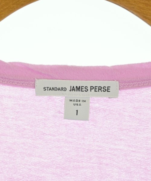 JAMES PERSE（ジェームスパース）Tシャツ・カットソー ピンク サイズ:1(M位) レディース/2200716149095