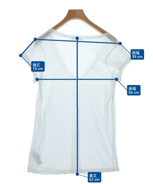 JAMES PERSE（ジェームスパース）Tシャツ・カットソー 白 サイズ:0(XS位) レディース/2200644206051