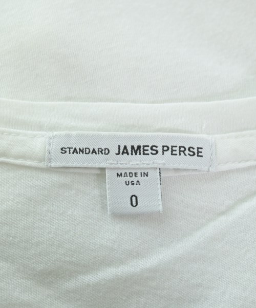 JAMES PERSE（ジェームスパース）Tシャツ・カットソー 白 サイズ:0(S位) レディース/2200638049152