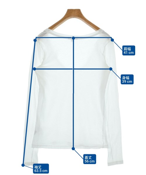 JAMES PERSE（ジェームスパース）Tシャツ・カットソー 白 サイズ:0(S位) レディース/2200638049152