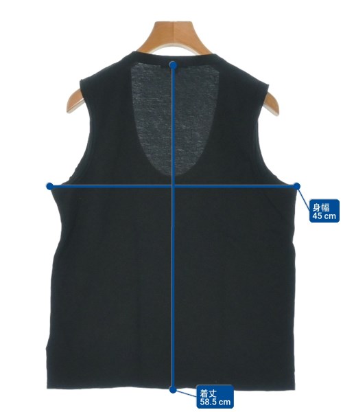 JAMES PERSE（ジェームスパース）ノースリーブ 黒 サイズ:1(M位) レディース/2200639794365