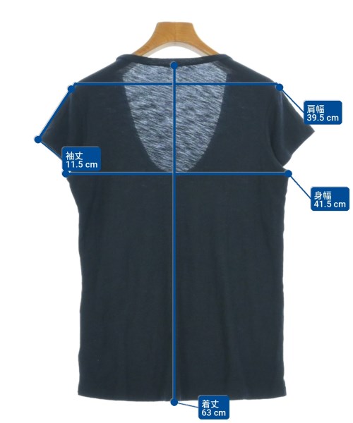 JAMES PERSE（ジェームスパース）Tシャツ・カットソー 紺 サイズ:1(M位) レディース/2200702175091