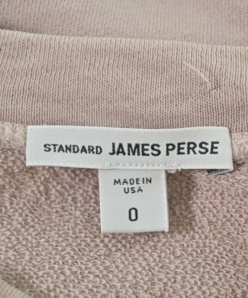 JAMES PERSE（ジェームスパース）スウェット ピンク サイズ:0(S位) レディース/2200704225329