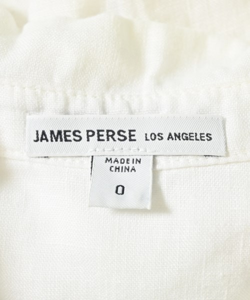 JAMES PERSE（ジェームスパース）カジュアルシャツ 白 サイズ:0(S位) レディース/2200705763059