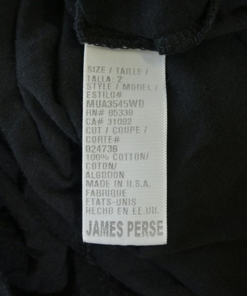 JAMES PERSE（ジェームスパース）Tシャツ・カットソー 黒 サイズ:2(L位) レディース/2200703555137