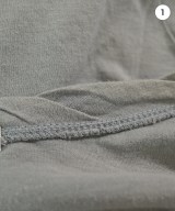 JAMES PERSE（ジェームスパース）Tシャツ・カットソー グレー サイズ:1(M位) レディース/2200665980046