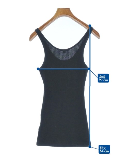 JAMES PERSE（ジェームスパース）タンクトップ 黒 サイズ:0(XS位) レディース/2200668041058