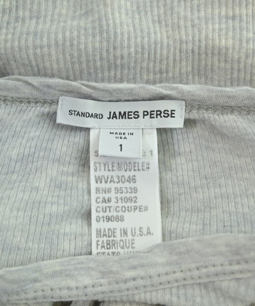 JAMES PERSE（ジェームスパース）Tシャツ・カットソー グレー サイズ:1(M位) レディース/2200667708648