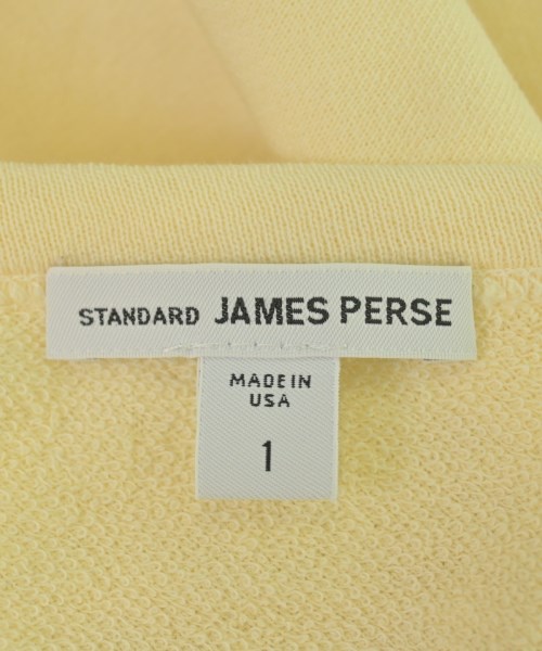 JAMES PERSE（ジェームスパース）Tシャツ・カットソー 黄 サイズ:1(M位) レディース/2200717175062