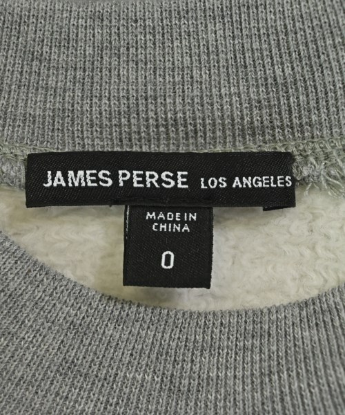JAMES PERSE（ジェームスパース）スウェット グレー サイズ:0(S位) レディース/2200724979028