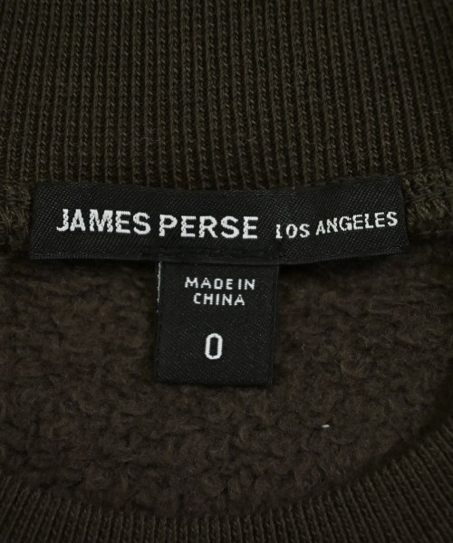 JAMES PERSE（ジェームスパース）スウェット 茶 サイズ:0(S位) レディース/2200724979035