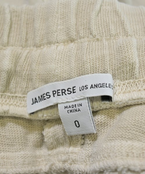 JAMES PERSE（ジェームスパース）スウェットパンツ ベージュ サイズ:0(S位) レディース/2200724979110