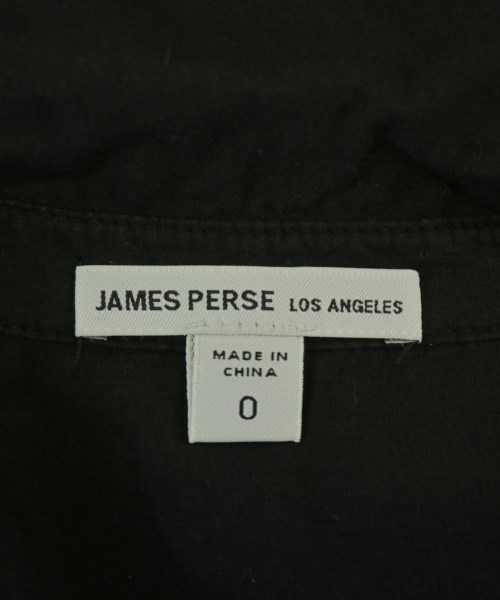 JAMES PERSE（ジェームスパース）カジュアルシャツ 黒 サイズ:0(S位) レディース/2200724943029