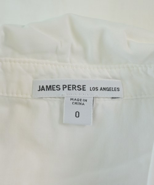 JAMES PERSE（ジェームスパース）カジュアルシャツ 白 サイズ:0(S位) レディース/2200678837252