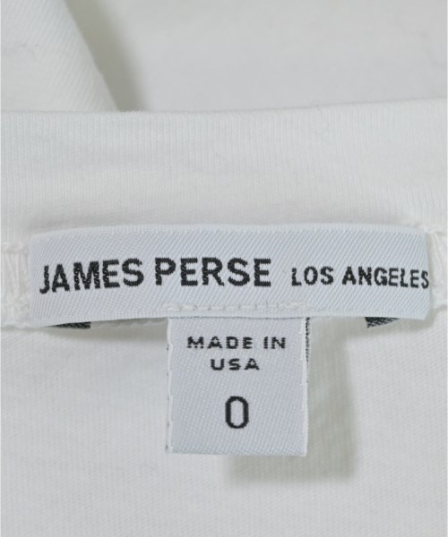 JAMES PERSE（ジェームスパース）Tシャツ・カットソー 白 サイズ:0(S位) レディース/2200678837726