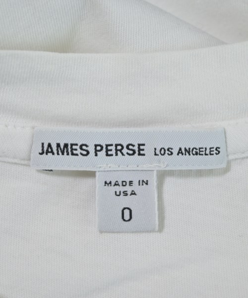 JAMES PERSE（ジェームスパース）Tシャツ・カットソー 白 サイズ:0(S位) レディース/2200678837733