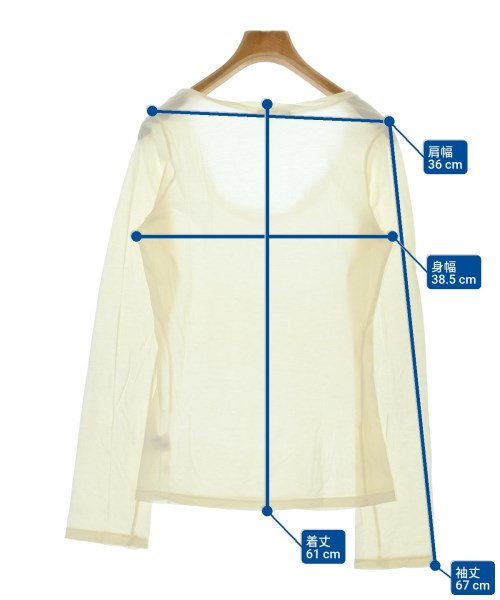 JAMES PERSE（ジェームスパース）Tシャツ・カットソー 黄 サイズ:2(L位) レディース/2200685507049