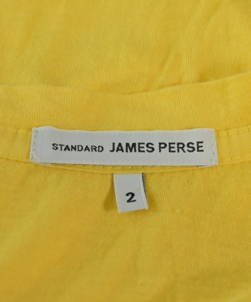 JAMES PERSE（ジェームスパース）Tシャツ・カットソー 黄 サイズ:2(L位) レディース/2200685507087