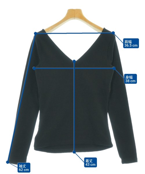 JAMES PERSE（ジェームスパース）Tシャツ・カットソー 黒 サイズ:2(L位) レディース/2200683683103