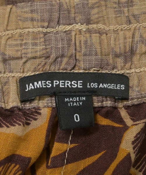 JAMES PERSE（ジェームスパース）ショートパンツ 茶 サイズ:0(S位) レディース/2200684614090