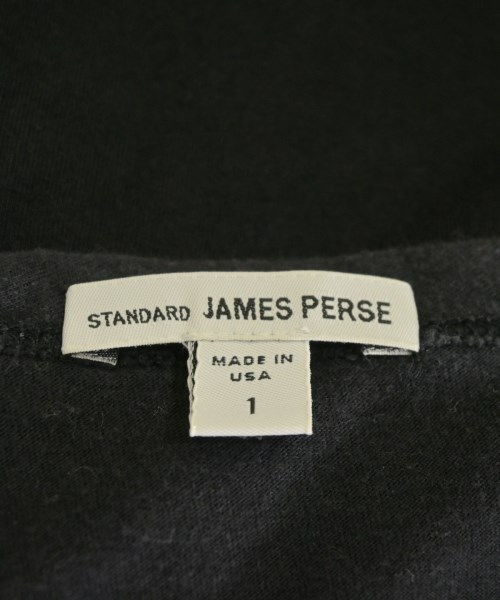 JAMES PERSE（ジェームスパース）Tシャツ・カットソー 黒 サイズ:1(M位) レディース/2200685842072