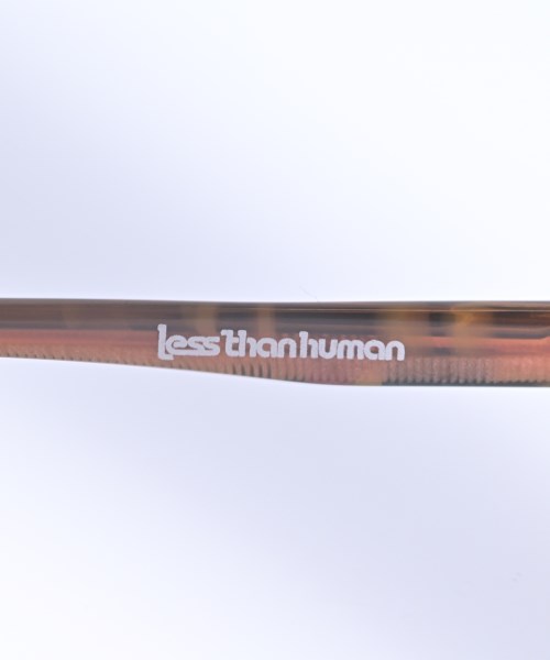 less than human（レスザンヒューマン）メガネ 茶 サイズ:- レディース/2200721850023