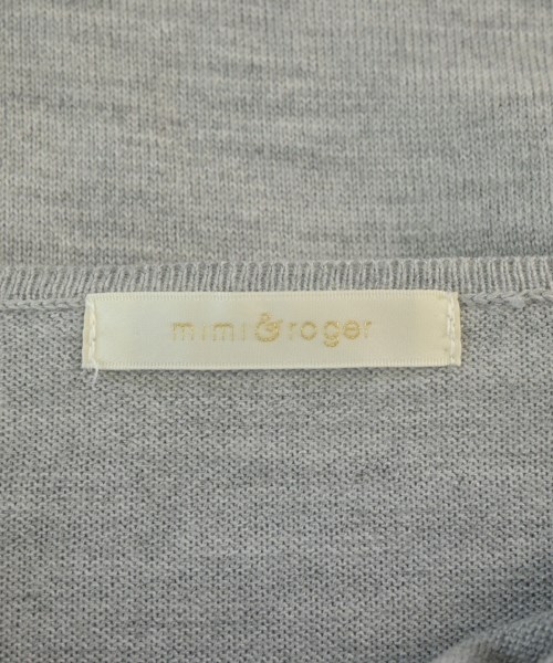 mimi&roger（ミミアンドロジャー）ニット・セーター グレー サイズ:F レディース/2200650741034