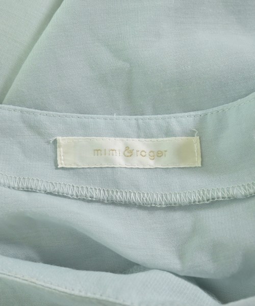 mimi&roger（ミミアンドロジャー）ブラウス 青 サイズ:36(S位) レディース/2200639595078