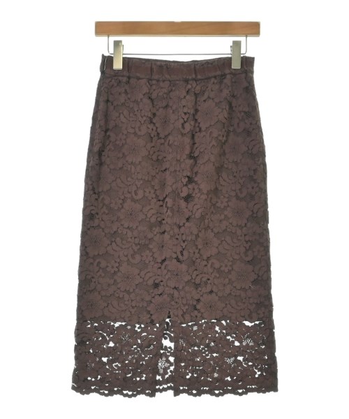 mimi&roger（ミミアンドロジャー）ロング・マキシ丈スカート 茶 サイズ:38(M位) レディース/2200629103023