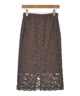 mimi&roger（ミミアンドロジャー）ロング・マキシ丈スカート 茶 サイズ:38(M位) レディース/2200629103023