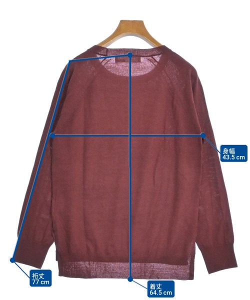 LUXLUFT（ルクスルフト）ニット・セーター 赤 サイズ:38(M位) レディース/2200615738031