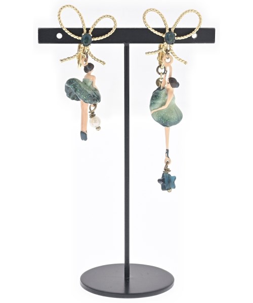 Les Nereides(レネレイド)ピアス 緑 サイズ:-/2200669154078