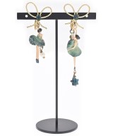 Les Nereides（レネレイド）ピアス 緑 サイズ:- レディース/2200669154078