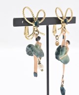 Les Nereides（レネレイド）ピアス 緑 サイズ:- レディース/2200669154078