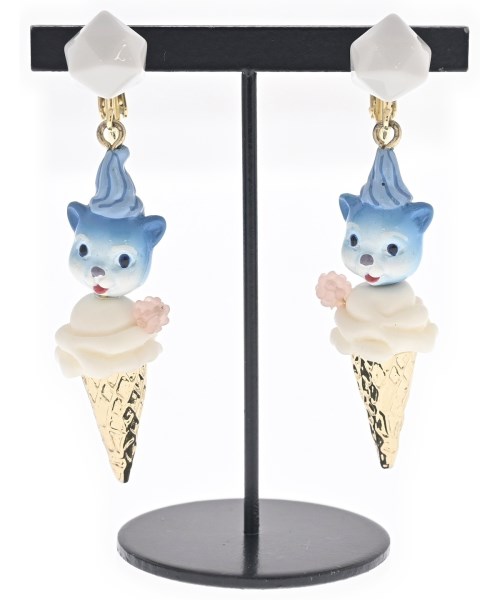 Les Nereides(レネレイド)ピアス・イヤリング 青 サイズ:-/2200669154085