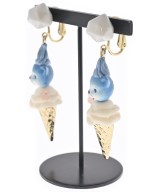 Les Nereides（レネレイド）ピアス・イヤリング 青 サイズ:- レディース/2200669154085