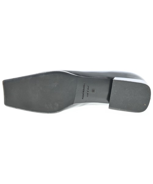 FABIO RUSCONI（ファビオルスコーニ）パンプス 黒 サイズ:EU38(24.5cm位) レディース/2200635107015