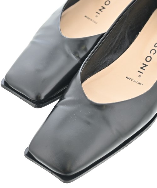 FABIO RUSCONI（ファビオルスコーニ）パンプス 黒 サイズ:EU38(24.5cm位) レディース/2200635107015
