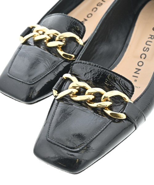 FABIO RUSCONI（ファビオルスコーニ）パンプス 黒 サイズ:EU38(24.5cm位) レディース/2200635680068