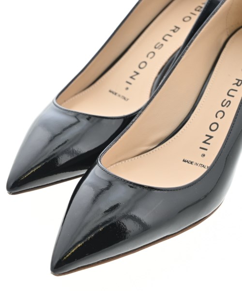 FABIO RUSCONI（ファビオルスコーニ）パンプス 黒 サイズ:EU38(24.5cm位) レディース/2200623636015